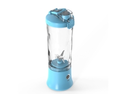 Licuadora portátil recargable Digitallab, 600 ml, 150 W, alta velocidad de rotación (azul menta)