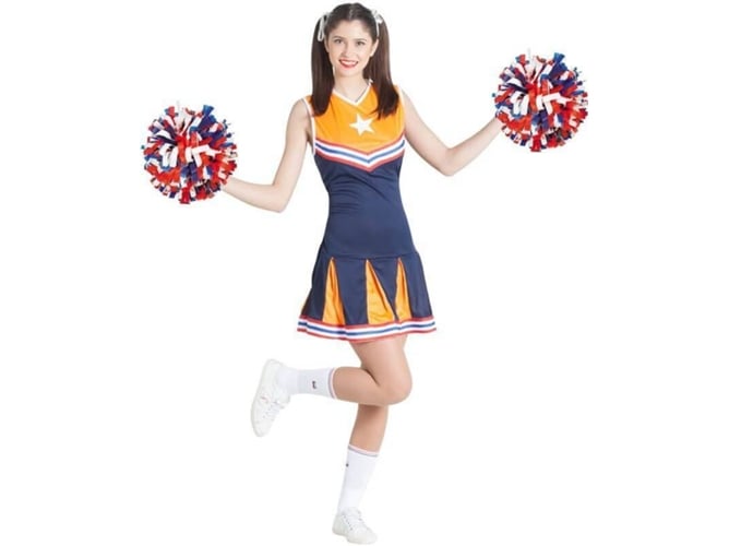 Disfraz de Mujer DISFRAZZES Animadora (Talla: XL)