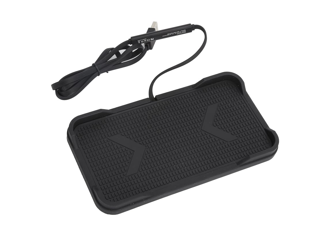 Cargador Inalámbrico Antideslizante Para Coche 10w7.5w Carga Rápida Carga Inalámbrica Qi