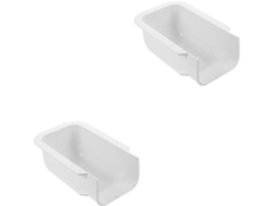 Cubierta Decorativa De Pvc De 2 Piezas Para Accesorios De Tuberías De Aire Acondicionado