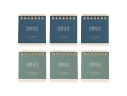 6 Calendarios De Papel.