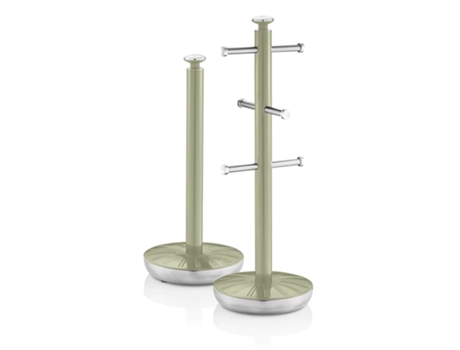 Porta Tazas SWAN (Acero Inoxidable - Verde)