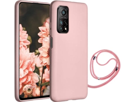 Funda Vivo X60 Pro Turtleshell con Cordon Rosa