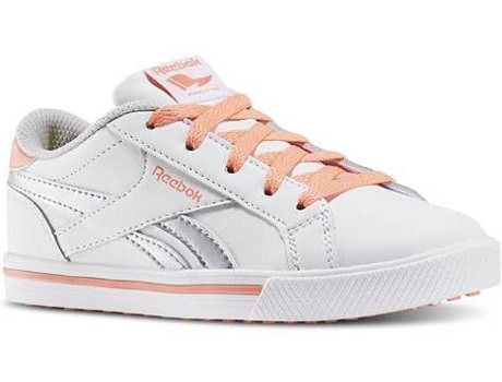 Zapatillas REEBOK Royal Comp 2L Niños (38.5 - Blanco y Naranja)