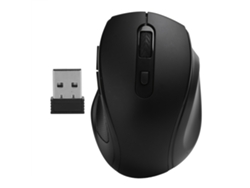 Ratón Inalámbrico Ergonómico De 2,4 Ghz Con 1600 Dpi Para Oficina/juegos, Con 6 Botones Y Un Nanorreceptor.