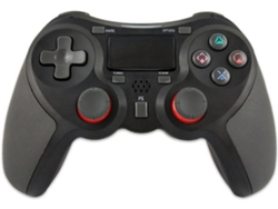 Controlador de juegos inalámbrico Gamepad inalámbrico compatible con Playstation 4 / Playstation 3 / Joypad Touch Panel PCNegro YIZHOOD