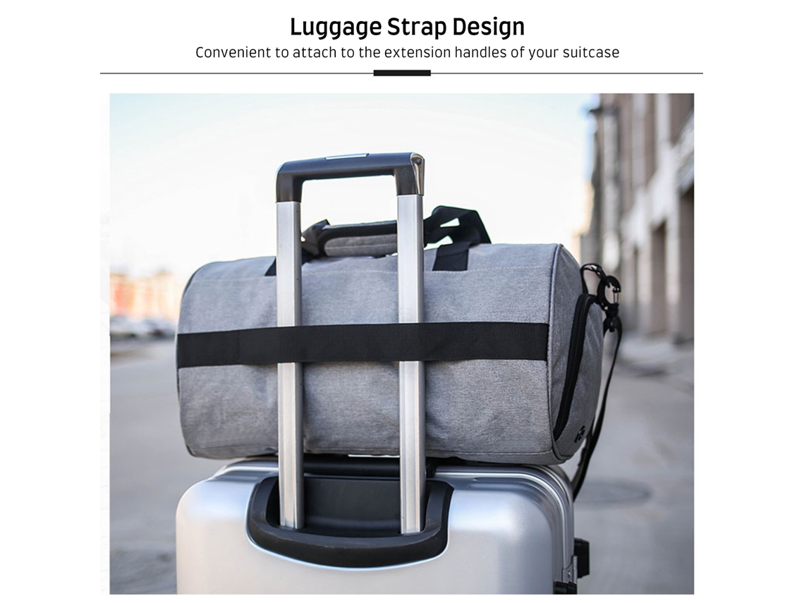 Bolsa De Gimnasio Con Compartimento Para Ropa Mojada Y Espacio Para Zapatos, Mochila De Viaje Para Hombres Y Mujeres.