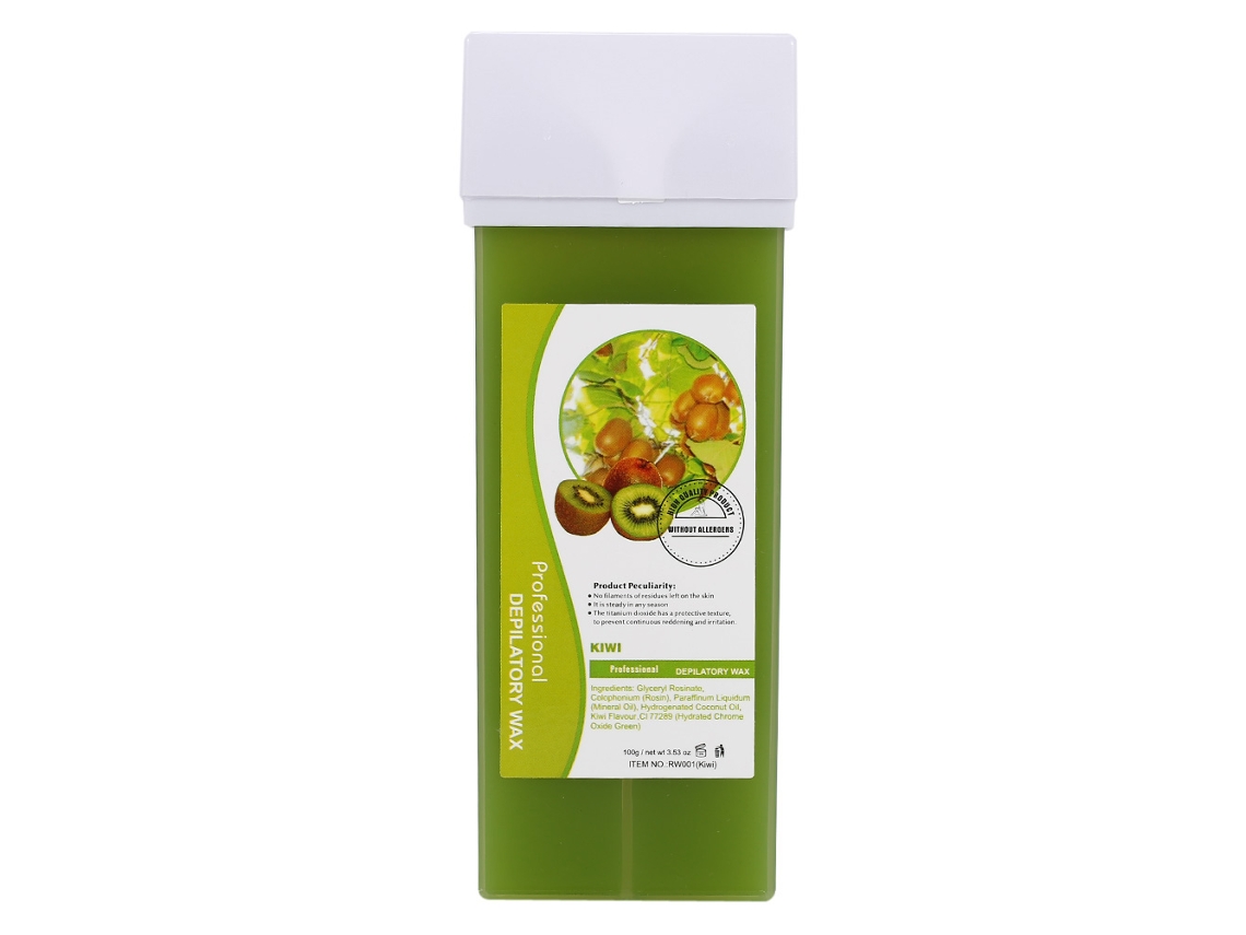 Crema Depilatoria Profesional De Kiwi De 100 G Para La Eliminación Del Vello Corporal, Axilas, Brazos Y Piernas.