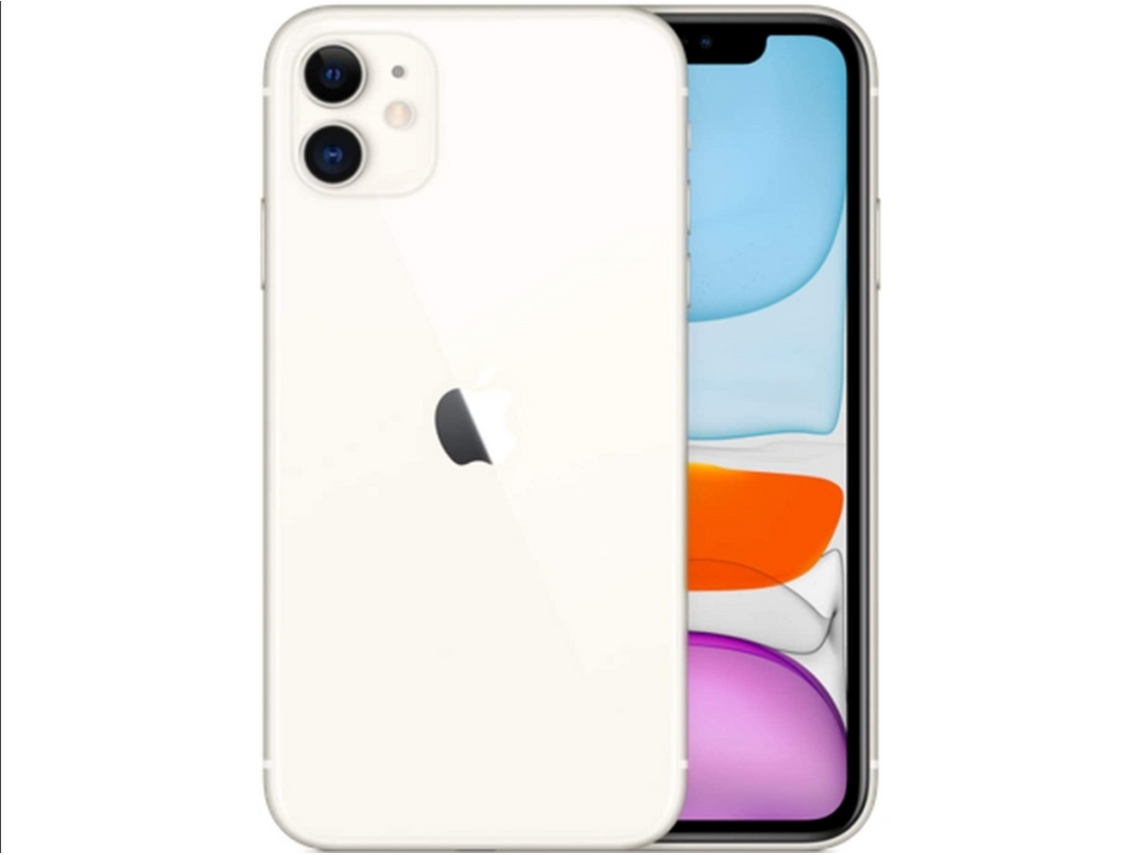 iPhone 11 APPLE (Reacondicionado Como Nuevo - 4 GB - 128 GB - Blanco)