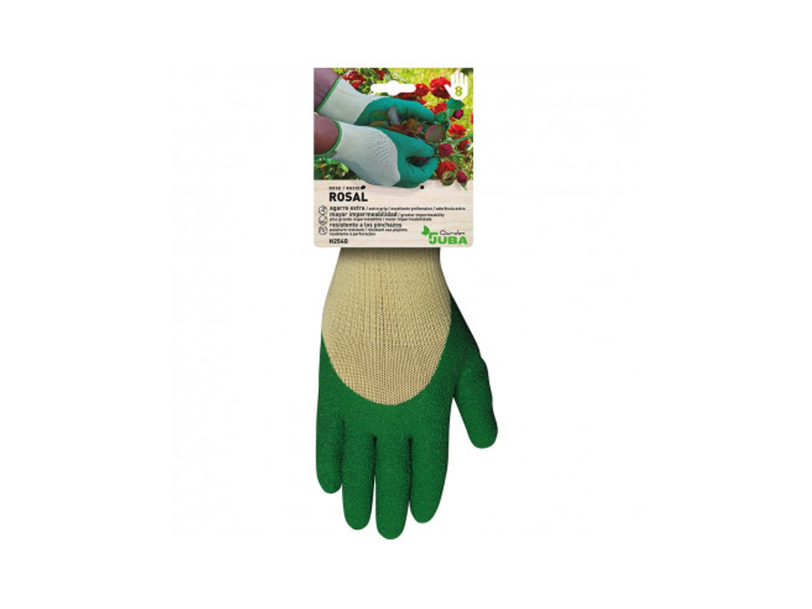 Guante Jardinería Poliéster Látex Talla 9 JUBA
