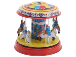 Caballito De Carrusel Giratorio Retro Hecho A Mano, Ideal Para Regalos De Cumpleaños Y Decoraciones.