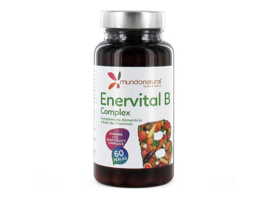 Complemento Alimentar MUNDONATURAL Mundonatural Enervital B Complex (60 capsulas)