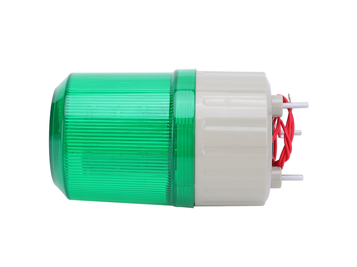 Luz de advertencia LED Berm con sonido para uso de emergencia en fábricas.