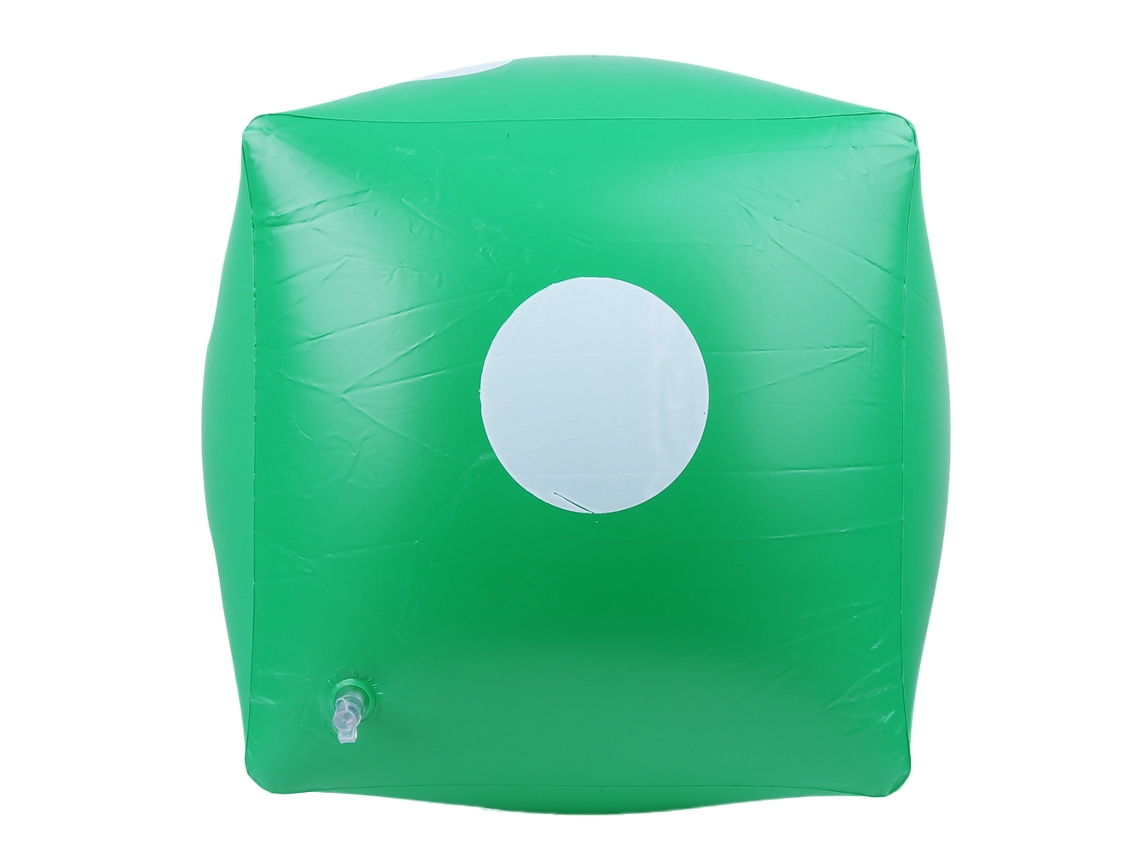 Jinwei-dado Hinchable De Pvc Portátil Para Fiesta Interior Exterior Juego Juguete Suministro De Actividades Verde