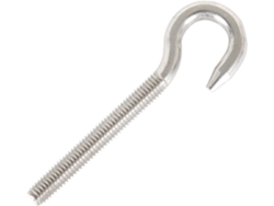10 ganchos de acero inoxidable 304 M6 para suspensión