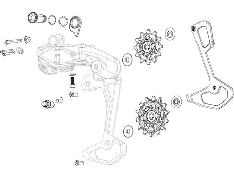 Kit Tornilleria SRAM Kit Force Wi Etap Axs