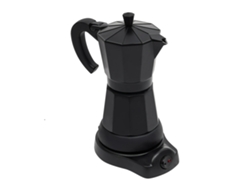 Cafetera eléctrica, diseño portátil, preparación eficiente, color negro (OEM)