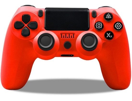 Mando Multiplataforma KINSI Kinsi Dualshock (Inalámbrico - Rojo)