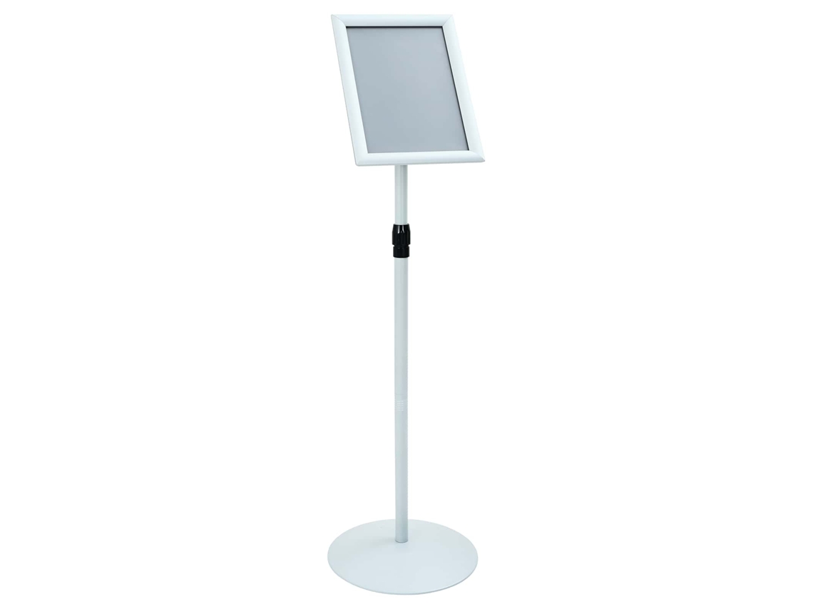 Maison Exclusive - Soporte De Cartel Pedestal Plateado 33 X 33 X 123 Cm