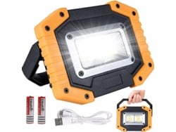 Foco Led Recargable De 30 W Y 2000 Lúmenes, Luz De Trabajo Para Co