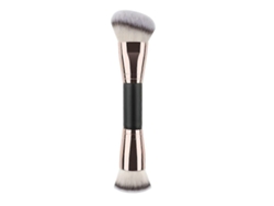 Brochas de maquillaje redondas y angulares, brochas sintéticas de doble punta. Rosewell