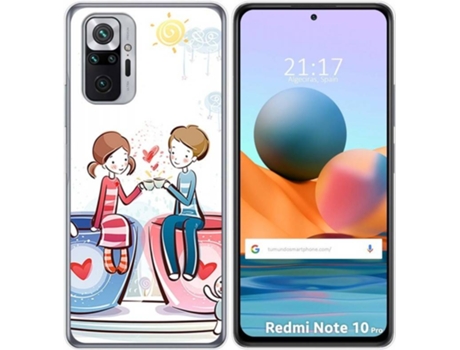 Carcasa Xiaomi Redmi Note 10 Pro TUMUNDOSMARTPHONE Café Multicolor
