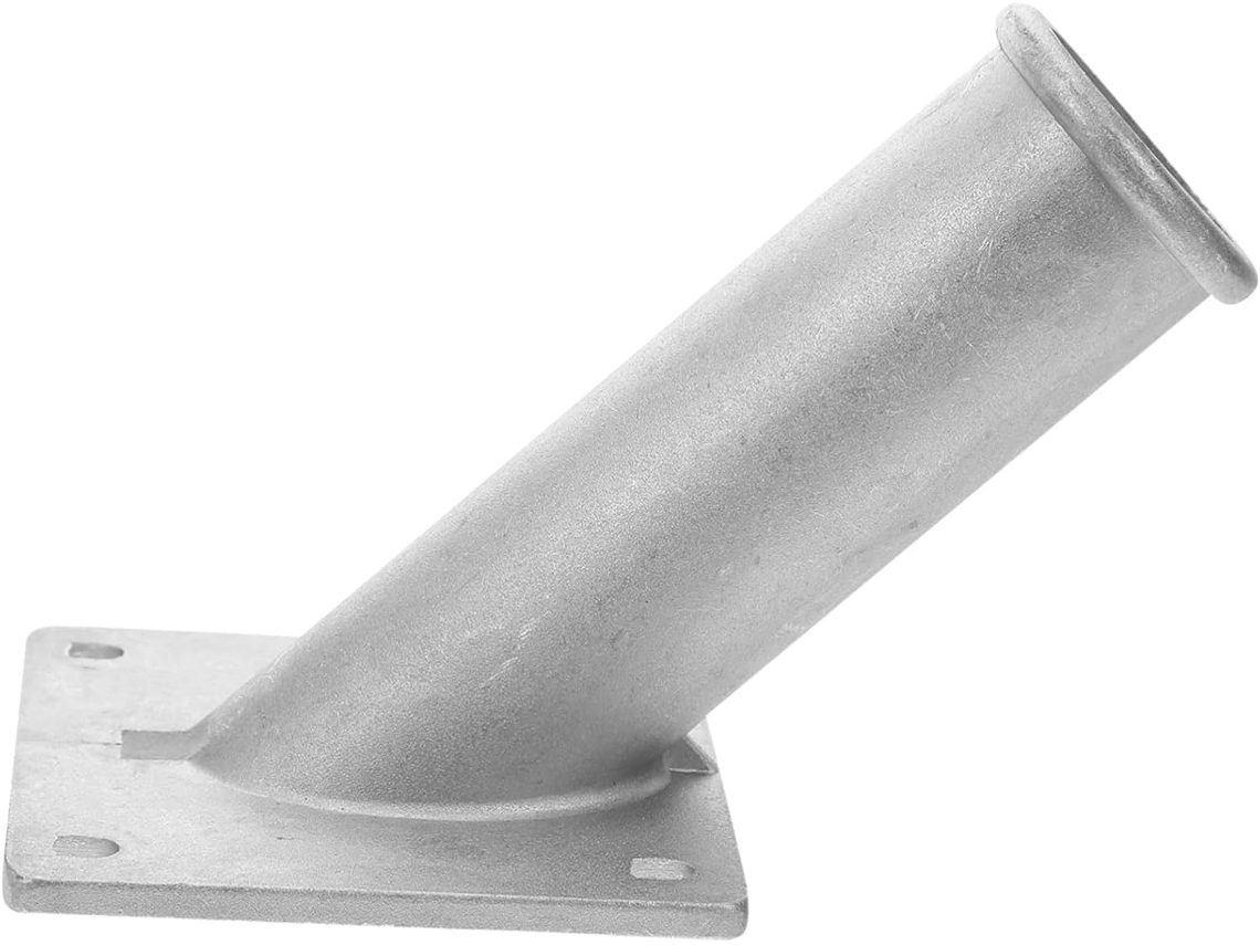 Soporte De Montaje Para Bandera De Aluminio Gris Base Resistente Para De Montaje Lateral Exterior Pa