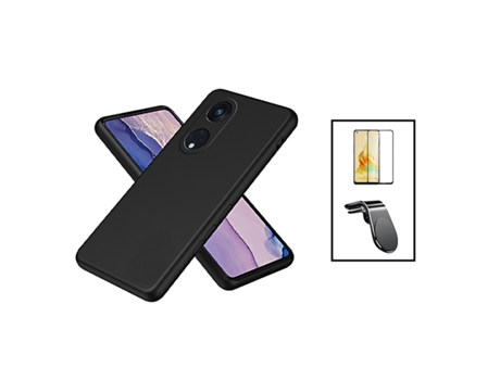 Kit De Película De Vidrio Templado De Cubierta Completa 5D Soporte Magnético De Silicona Líquida L Coche De Conducción Segura Para OPPO RENO 8T 4G ...