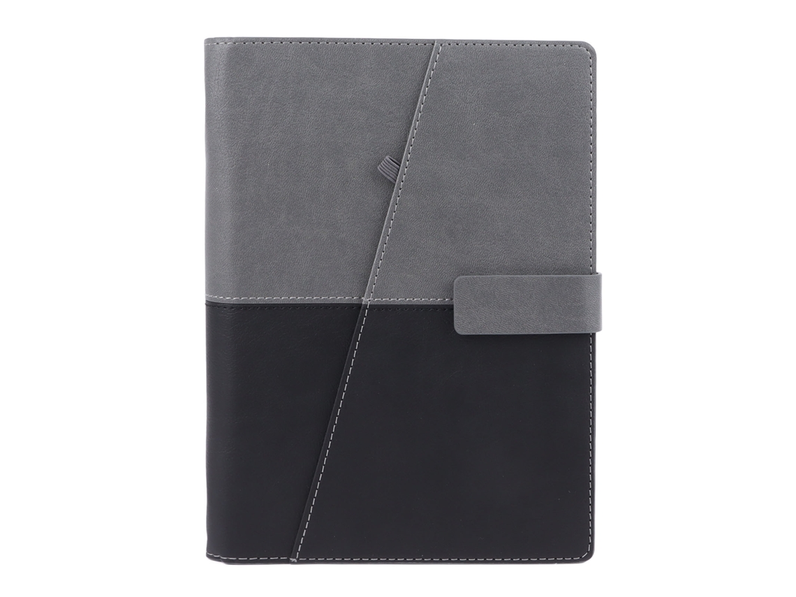 Cuaderno De Hojas Sueltas De Piel Sintética, Resistente A Las Manchas, Tacto Agradable, Impermeable, Tamaño A5, Para Oficina, Escuela, Viajes.