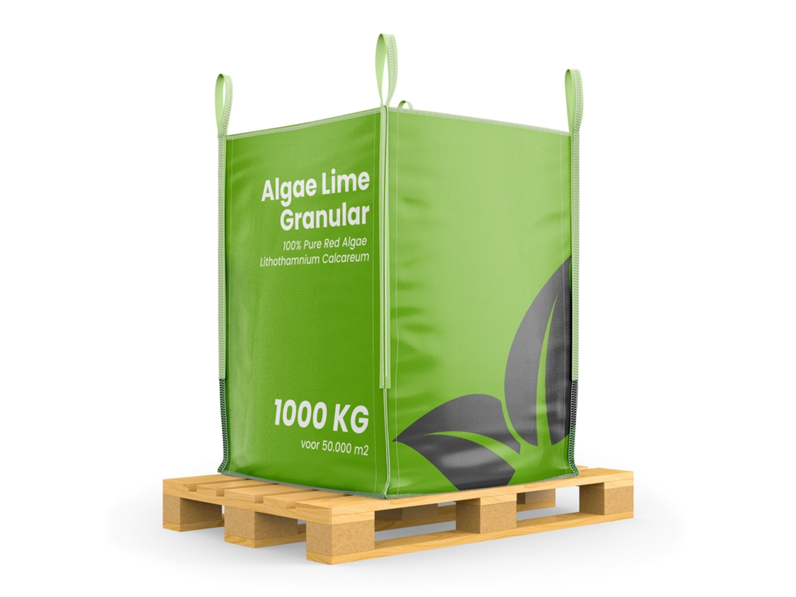 Granulado de Cal de Algas - Lithothamnium Calcareum Puro (Bolso grande 1000 kg para 5 ha) - Organifer