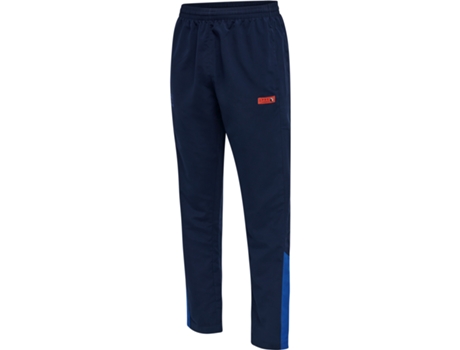 Pantalones de Chándal para Hombre HUMMEL (S - Poliéster - Azul)