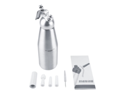 VVJIJILLY Dispensador de creme portátil de alumínio de 1000 ml