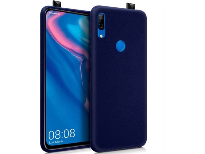 Carcasa Huawei P Smart Z, Honor 9X COOL Silicona Azul