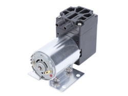 Microbomba De Vacío De 12 V Cc Con Soporte, 5 L/min, Presión Negativa De 65 Kpa, Sin Aceite.