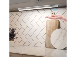 Lámpara Para Armario De Cocina Con Sensor, 40 Cm, 2 En 1, Recargable.