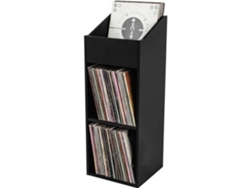 Glorious Record Box 330 Preta Casier De Rangement 330 Vinyles Finition Noir Glorious Dj