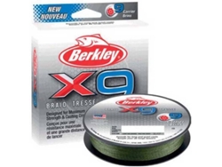 Línea de Pesca Trenzadas BERKLEY X9 (0.120 mm - 0,10 mm)
