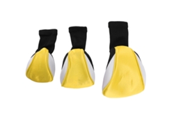 3 Fundas Para Cabezas De Tacos Con Marcadores Giratorios, Tejido De Nailon Transpirable, Resistentes A Los Arañazos, Amarillo Y Blanco.