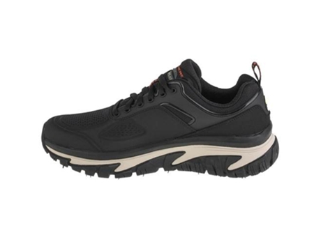 Zapatillas Deportivas SKECHERS Arch Fit Road Walker (Negro - Cuero Natural- 42)