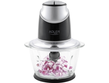 Picadora de alimentos eléctrica 1,2 litros 4 cuchillas de acero inoxidable ADLER Ad4082