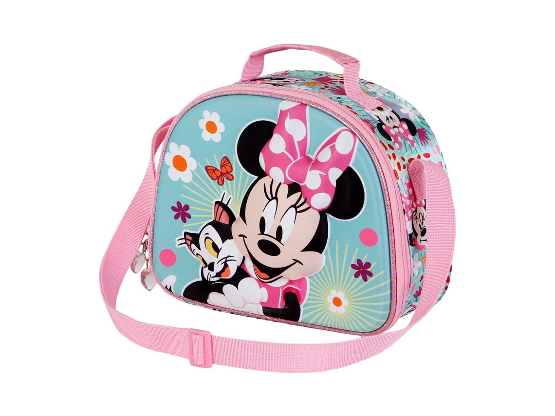 Fiambrera 3D Disney Minnie Mouse Figaro, rosa