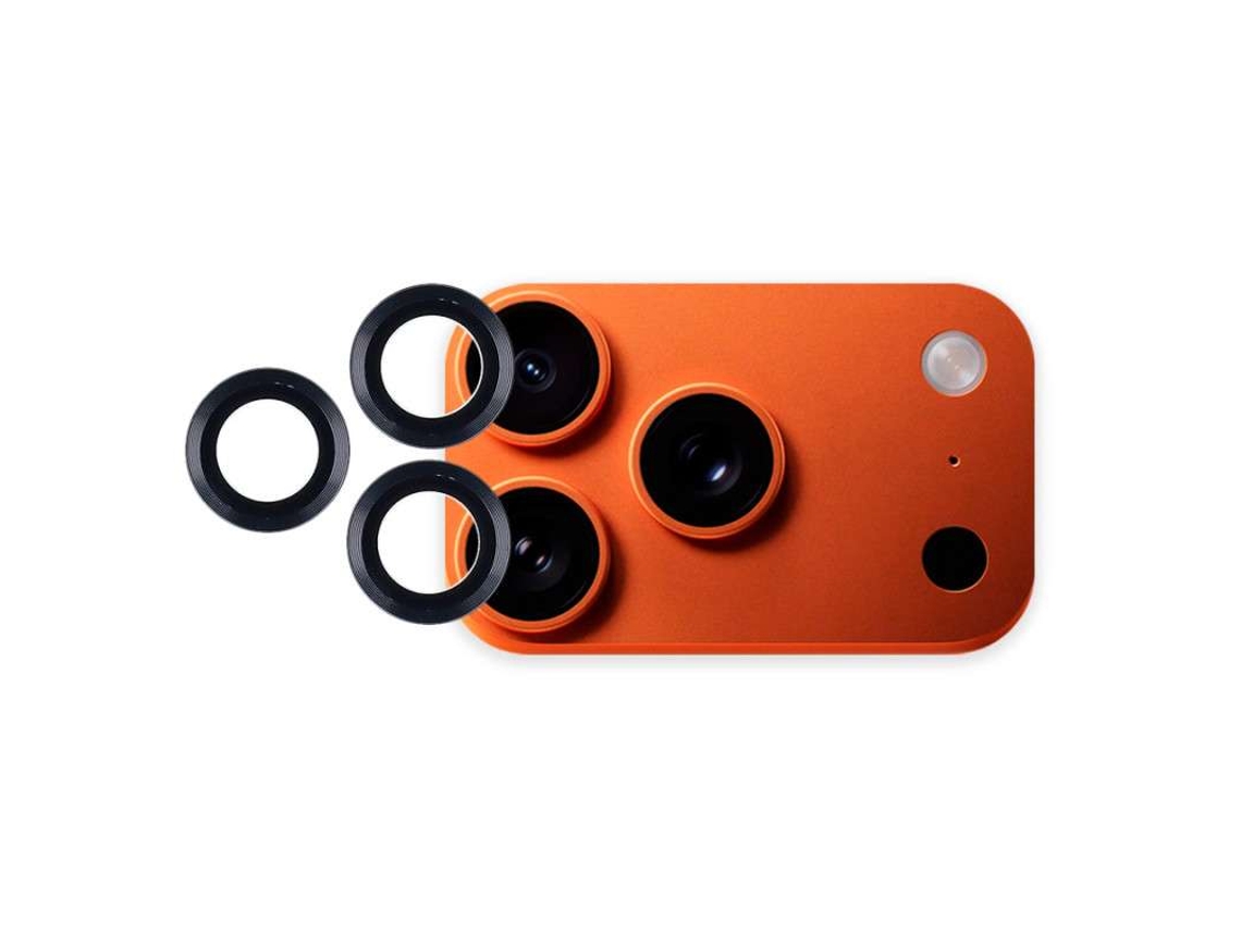 Cubre Objetivo Negro Para Iphone 17 Pro