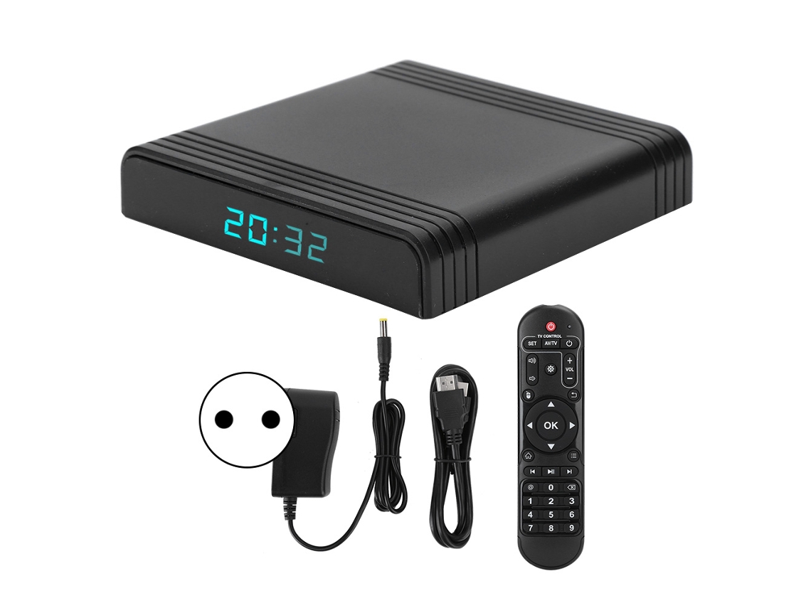 Reproductor De Tv Por Internet Android 9.0 S905x3 Wifi Bluetooth Set Top Box 2+16g