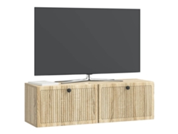 Maison Exclusive - Mueble Para Tv De Pared Roble Sonoma 98 X 31 X 30 Cm