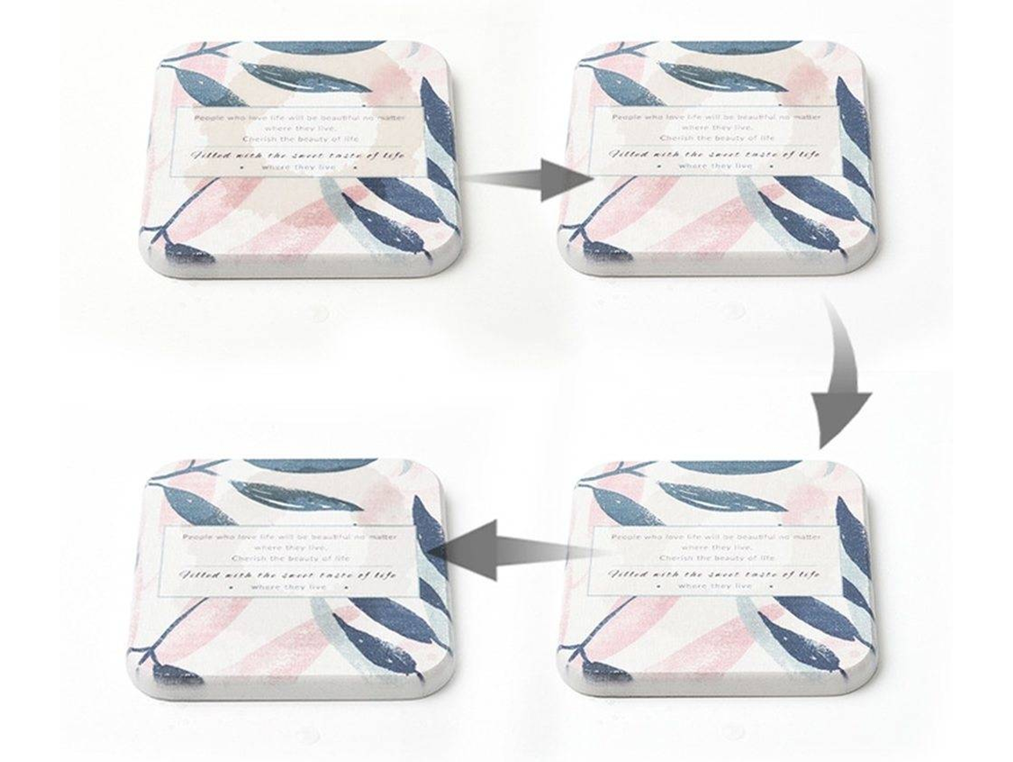 Bases para Vasos HEAN Resistentes