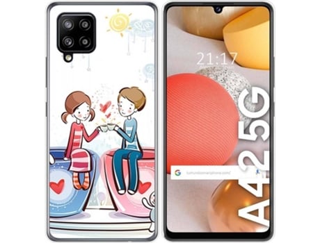 Carcasa Samsung Galaxy A42 5G TUMUNDOSMARTPHONE Café Multicolor