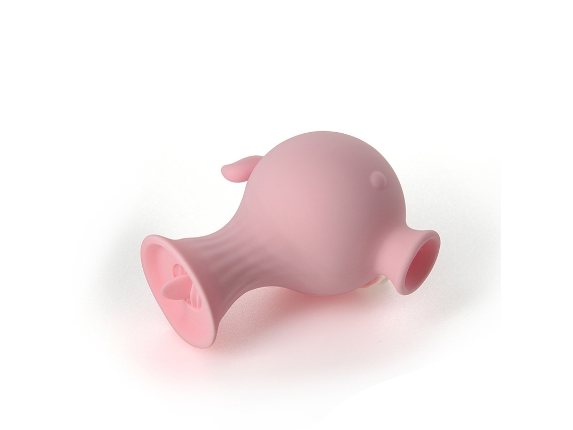 Vibrador De Succin Para Lamer La Lengua 2 En 1 Con 7 Modos Para Mujeres (rosa) Bestvite