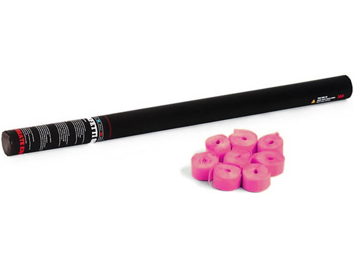 Cañón de Confeti TCM 06 80 cm, Rosa