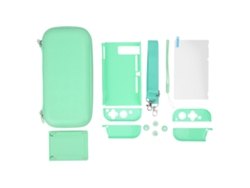 Bolsa Protectora, Estuche Y Protector De Pantalla Para Accesorios De Consola De Juegos Nintendo (verde)