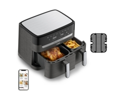 Dual Easy Fry & Grill EY905B10 freidora Doble 8,3 L Independiente 2700 W Freidora de aire caliente Gris TEFAL